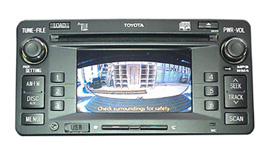 Reverse Camera Connected to the Toyota Colour LCD Screen